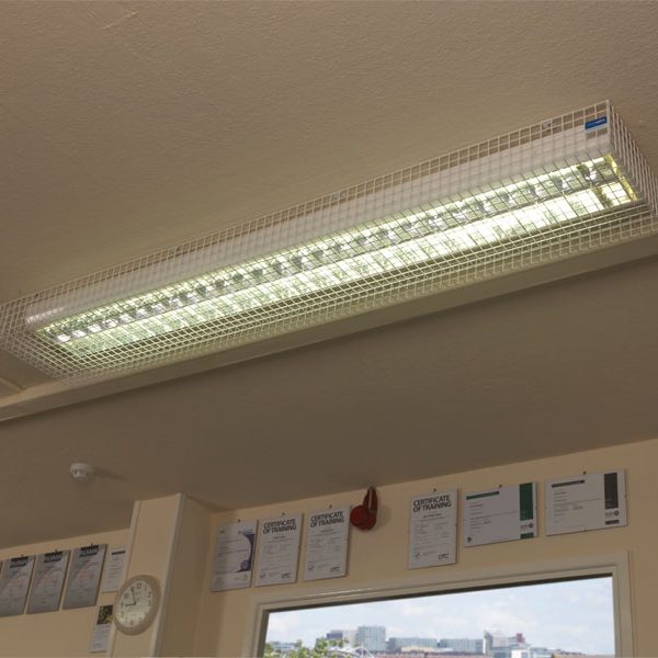 Fluorescent Light Guards 25mm Mesh Available In A Range Of Sizes Fluorescent Light Guards 25mm Mesh