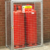 Gas Cylinder Cage for 2 x 47kg HDG by AMP Wire Ltd