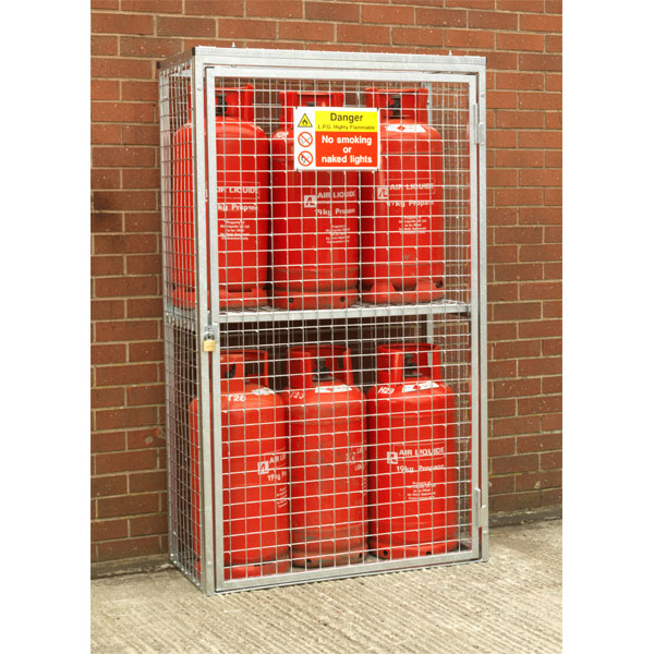 6 x 19kg Gas Cylinder Cages | Available from Stock | UK Made