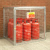 Gas Cylinder Cage for 9 x 19kg HDG by AMP Wire Ltd