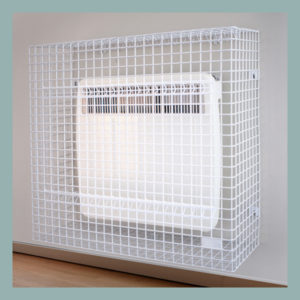 Wire Mesh-Panel-Heater-Guard