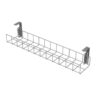 Silver Cable Tray with Small Brackets by AMP Wire Ltd