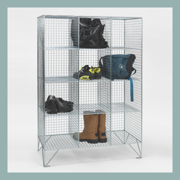 12-Compartment-Mesh-Locker-Without-Doors