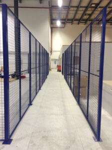 Warehouse Walkway Partition