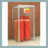 Gas Cylinder Cage for 4 x 47kg Cylinders-HDG