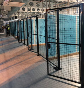 Dividing Wire Mesh Partition System