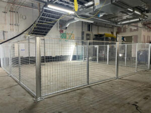 Mesh Partition for Dogs in Government Building