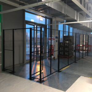Wire Mesh Secure Entry Partitions