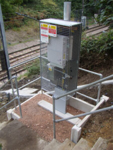 Network Rail Protection Cage