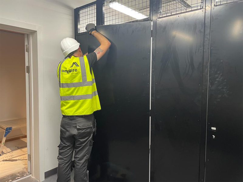 Installation of Solid Partitions
