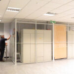 AMP Wire Installing our Partitions-DataCentre