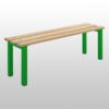 Bench with Green Frames from AMP Wire