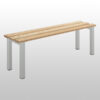 Bench with Light Grey Frames from AMP Wire