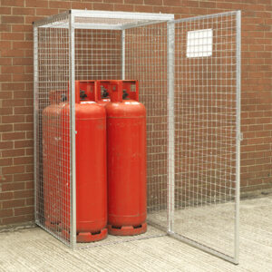HDG Gas Cage for 4 x 47kg Cylinders from AMP