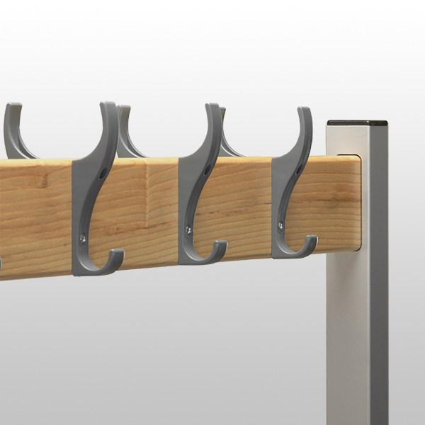 Hook Board on Double Sided Benches