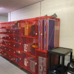 Wire Mesh Security Lockers for Airport