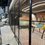 Balloon Street Wire Mesh Partition