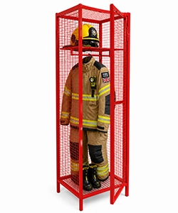 Wire Mesh Emergency Services Lockers