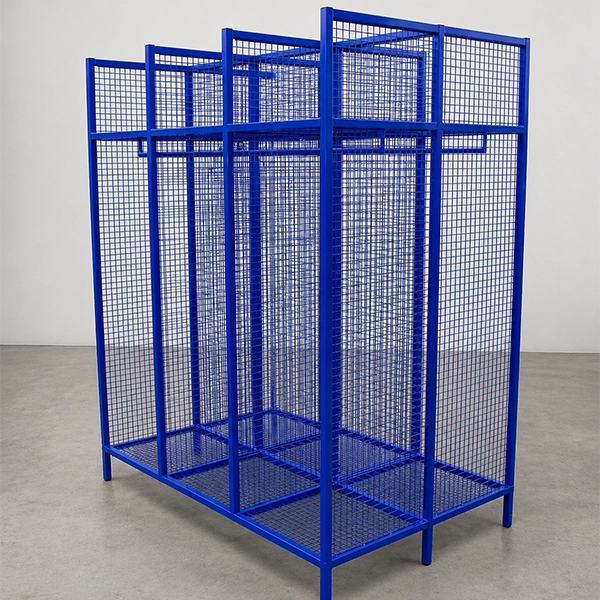 Double Sided Emergency Service Mesh Locker by AMP Wire