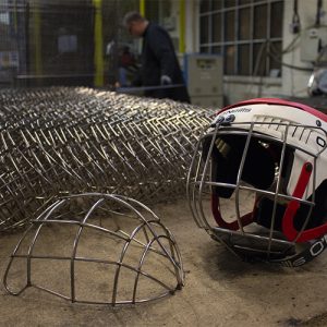 Hurling Helmet Face Guard Production